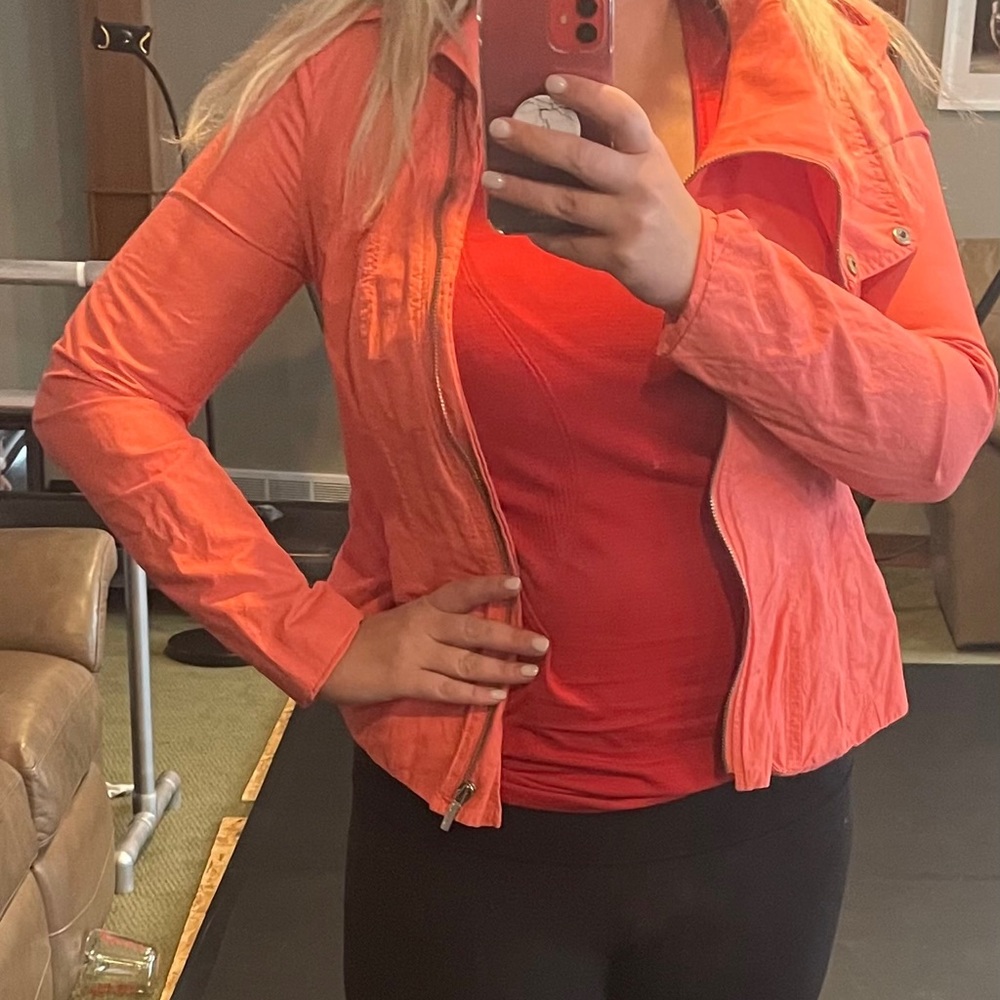 💕Armani Exchange💞Coral Spring Zip Jacket - Picture 4 of 5